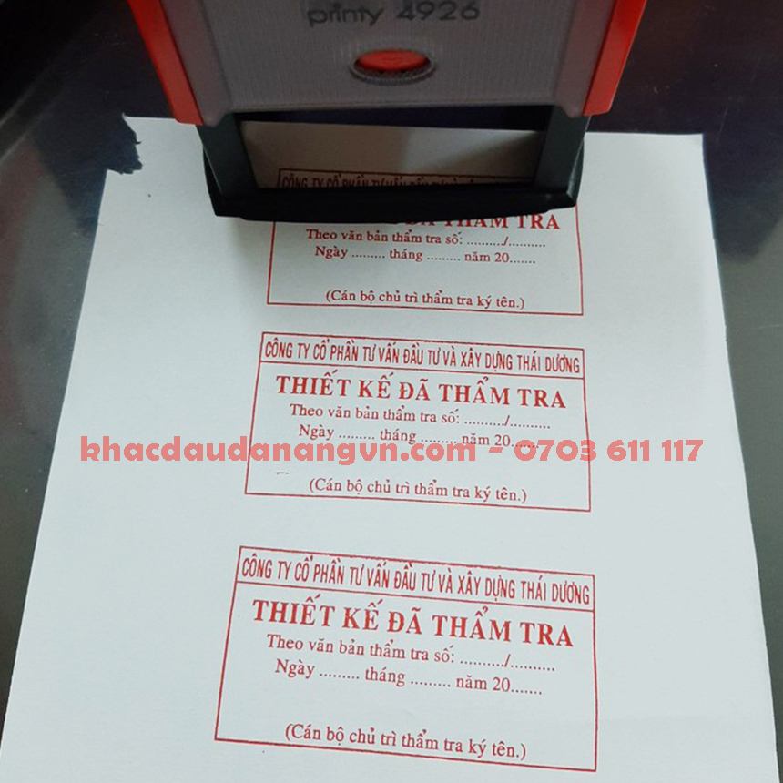 Khắc dấu ấn Đà Nẵng