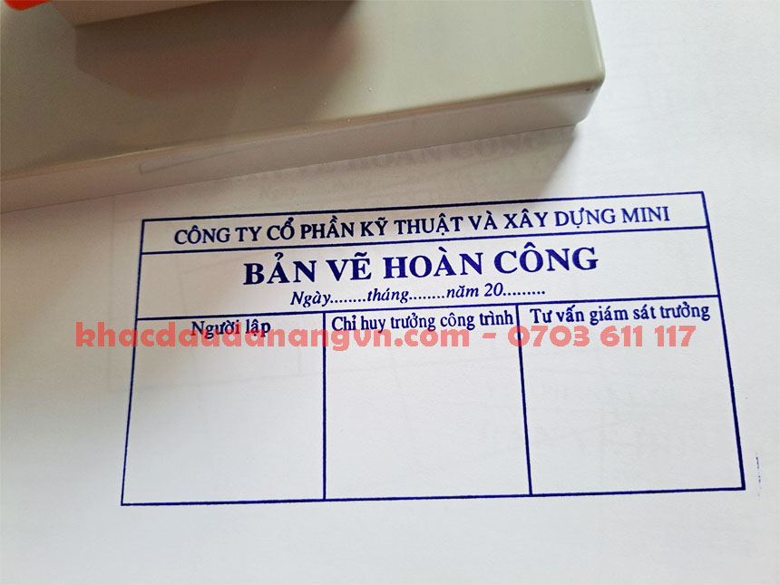 Làm con dấu Đà Nẵng