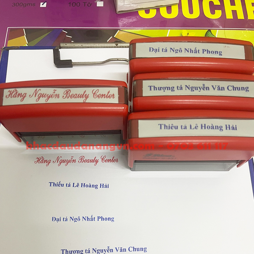 Khắc dấu ấn Đà Nẵng