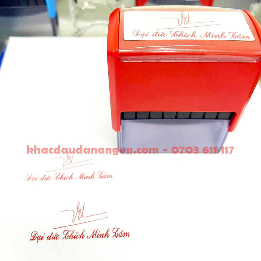 Khắc dấu ấn tại Đà Nẵng