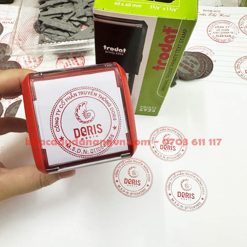 Khắc dấu ấn Đà Nẵng