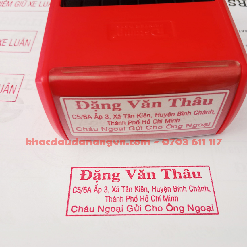 Khắc dấu ấn Đà Nẵng