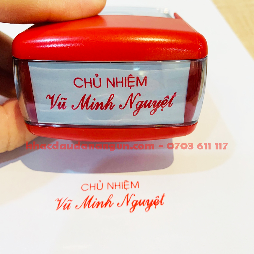 Khắc dấu ấn Đà Nẵng