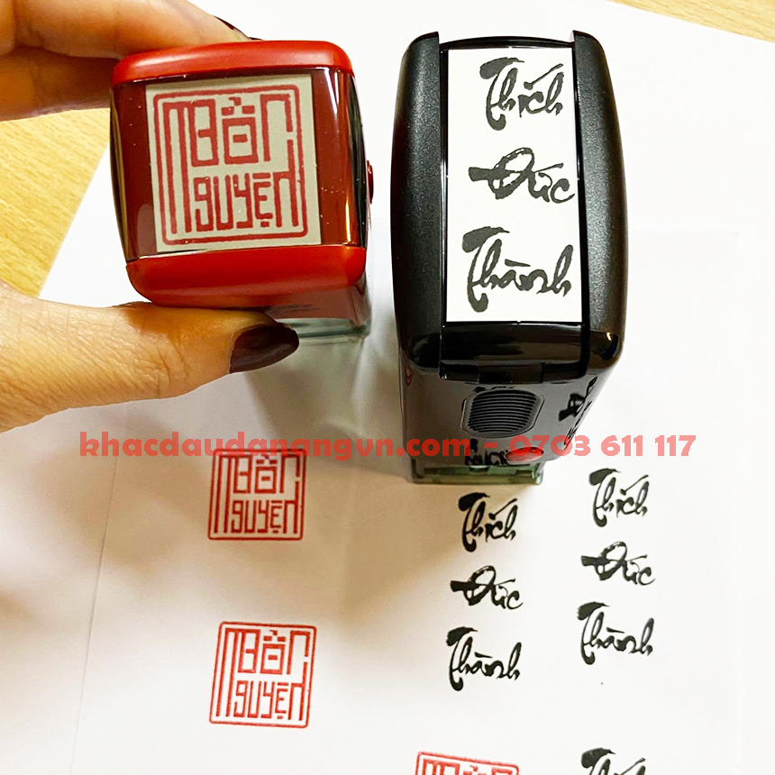 Khắc dấu ấn Đà Nẵng