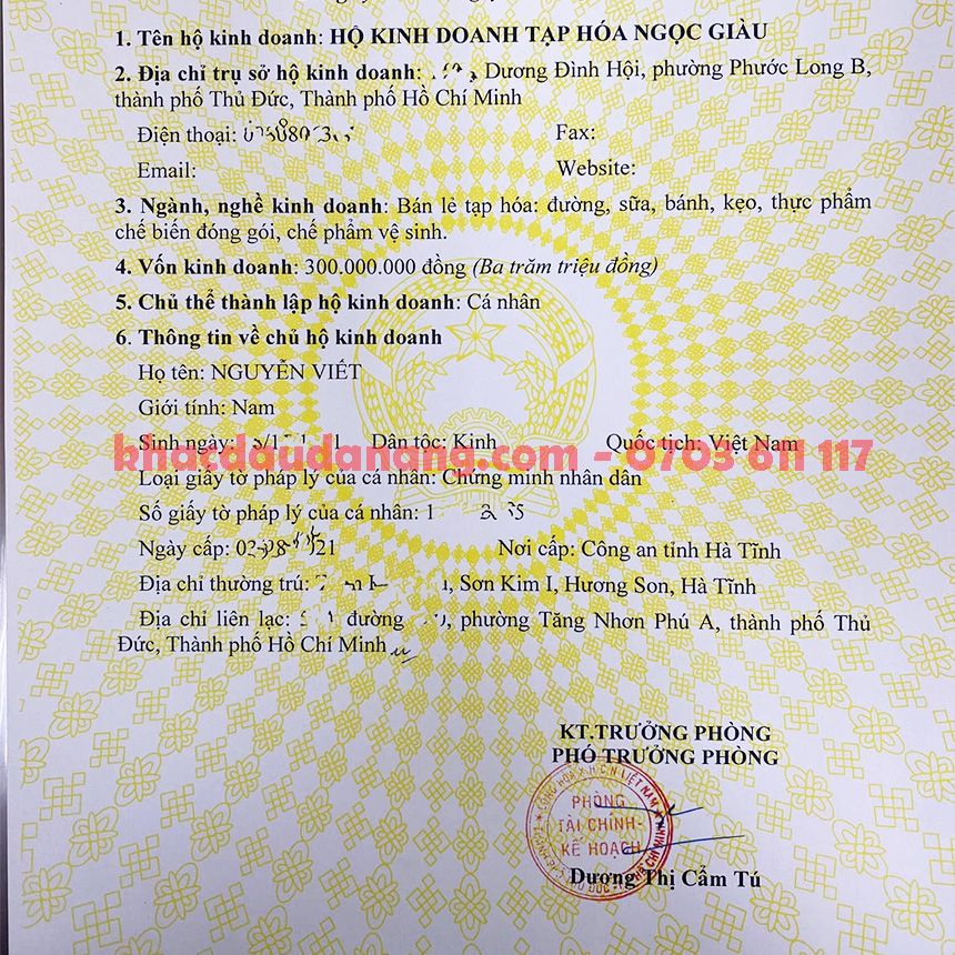 Thành lập doanh nghiệp tại Đà Nẵng