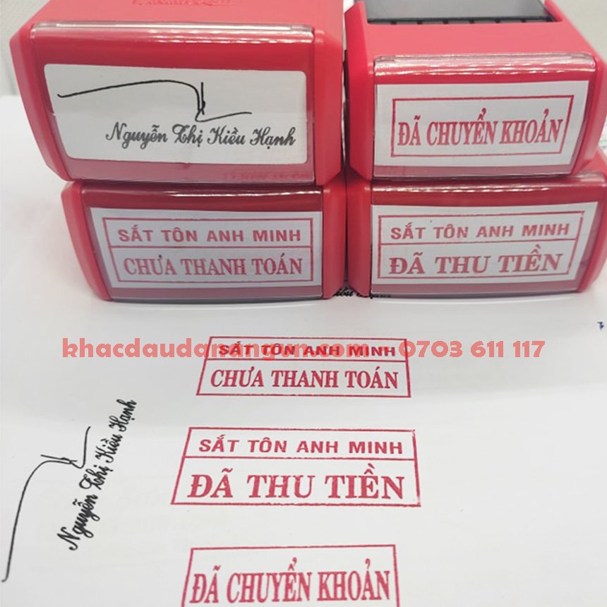 Khắc dấu ấn Đà Nẵng