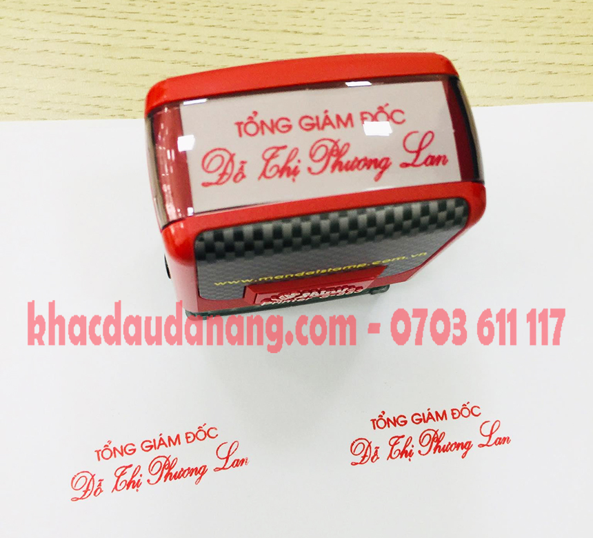 Khắc dấu ấn Đà Nẵng