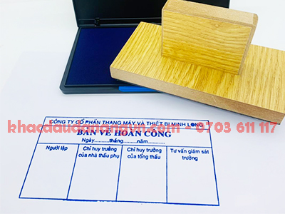 Khắc dấu bản vẽ Hải Châu