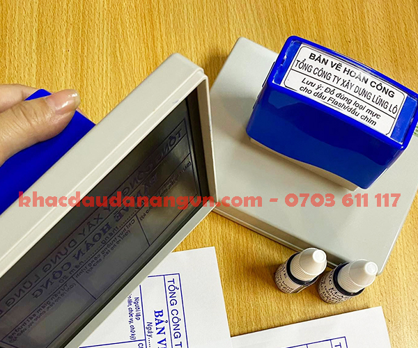 Khắc dấu bản vẽ phường An Hải 1