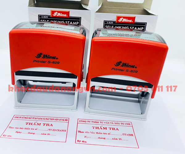 Khắc dấu bản vẽ quận Cẩm Lệ 1