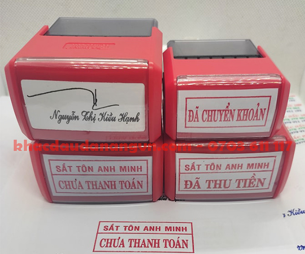 Khắc dấu cá nhân tại Đà Nẵng 1