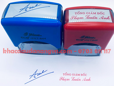 Khắc dấu chữ ký nhanh Đà Nẵng
