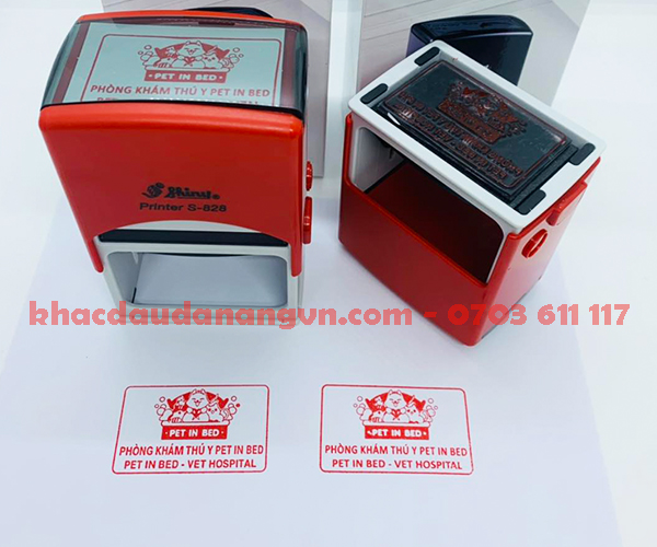 Khắc dấu chữ nhật quận Cẩm Lệ 1
