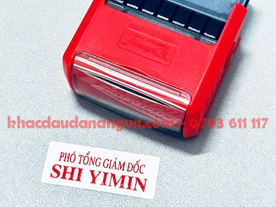 Khắc dấu chức danh Đà Nẵng nhanh