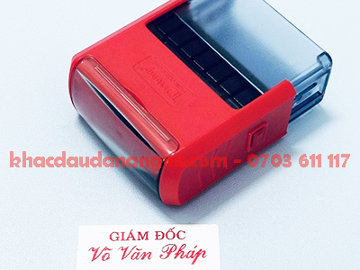 Khắc dấu chức danh phường An Thắng