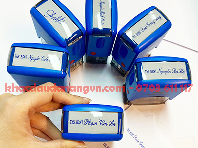 Khắc dấu chức danh phường Cẩm Lệ