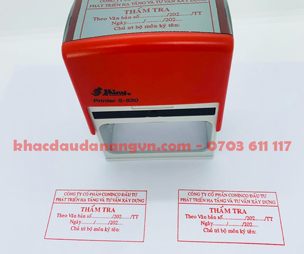 Khắc dấu công ty quận Hải Châu 1