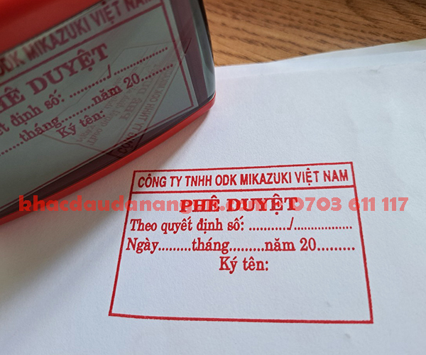 Khắc dấu giá tốt quận Liên Chiểu 1