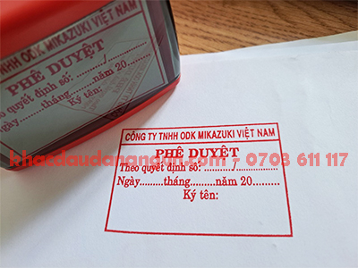 Khắc dấu giá tốt quận Liên Chiểu