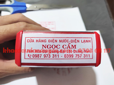 Khắc dấu giá tốt quận Thanh Khê