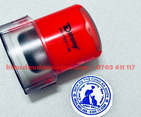 Khắc dấu Logo quận Thanh Khê 1