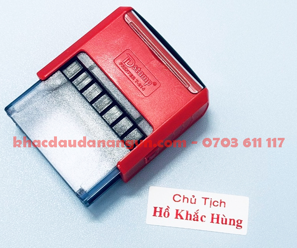 Khắc dấu nhanh uy tín tại Đà Nẵng 1