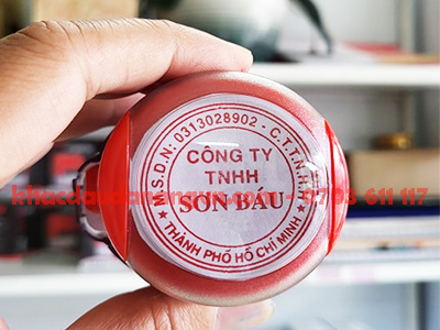 Khắc dấu pháp nhân cần chú ý điều gì?