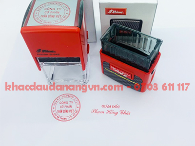 Khắc dấu pháp nhân quận Cẩm Lệ