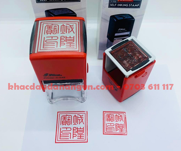 Khắc dấu tại phường Bàn Thạch Đà Nẵng 1