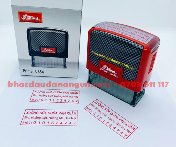 Khắc dấu tại phường Cẩm Lệ Đà Nẵng 1