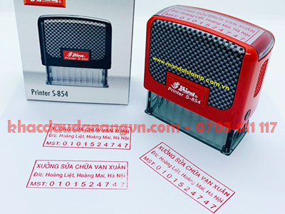Khắc dấu tại phường Cẩm Lệ Đà Nẵng