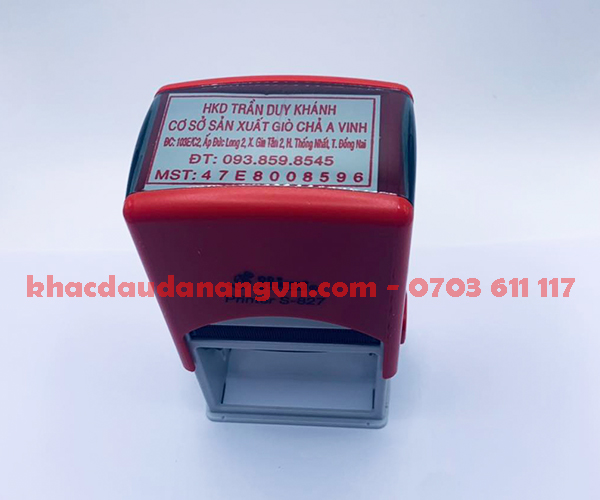 Khắc dấu tại phường Hòa Xuân Đà Nẵng 1