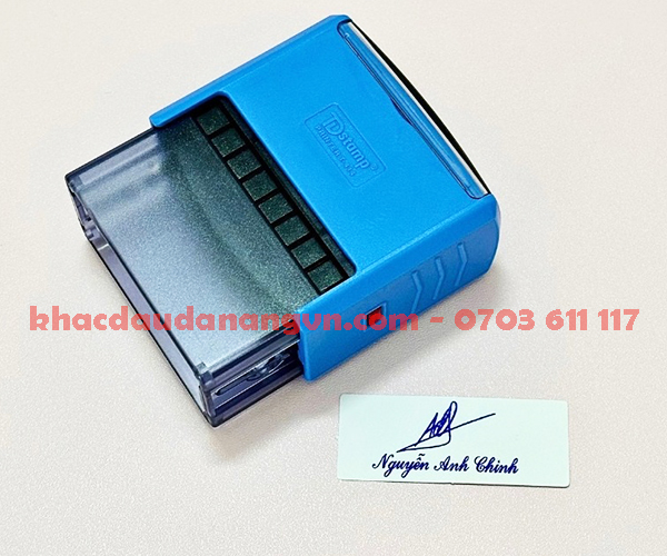 Khắc dấu tên phường Liên Chiểu 1
