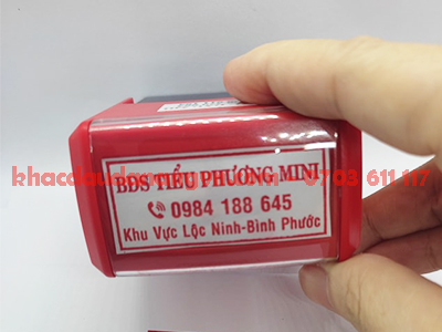 Khắc dấu tên quận Thanh Khê