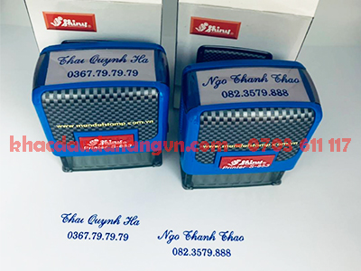 Khắc dấu tên số điện thoại Cẩm Lệ