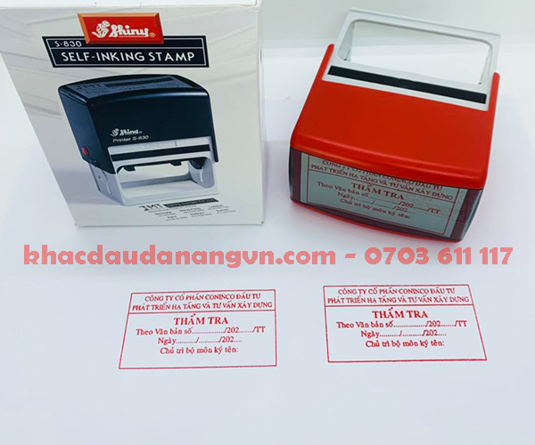 Khắc dấu theo mẫu quận Sơn Trà 1