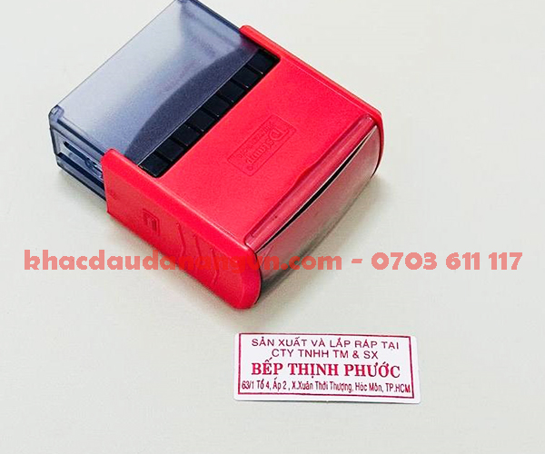 Khắc dấu theo yêu cầu phường Hội An 1