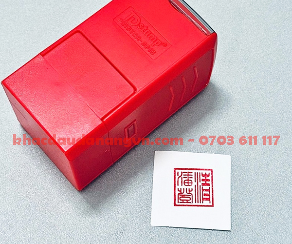 Khắc dấu triện quận Hải Châu 1