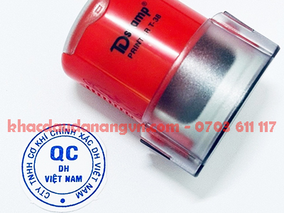 Khắc dấu tròn quận Ngũ Hành Sơn