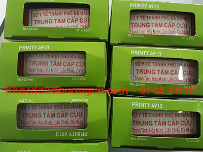 Làm con dấu tại Đà Nẵng nơi nào nhiều mẫu tham khảo?