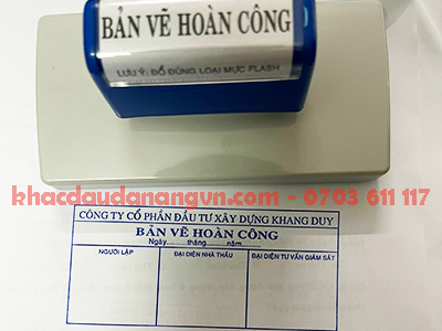 Tại Đà Nẵng nơi nào khắc dấu bản vẽ tốt?